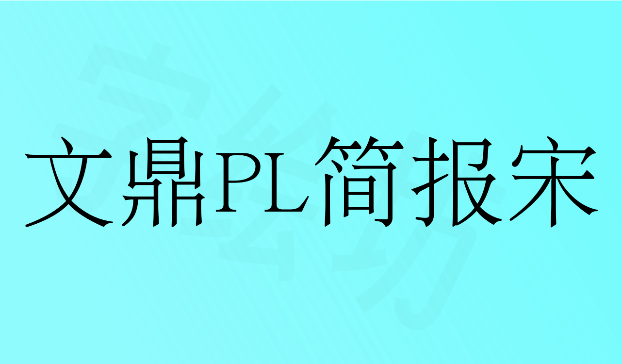 文鼎PL简报宋