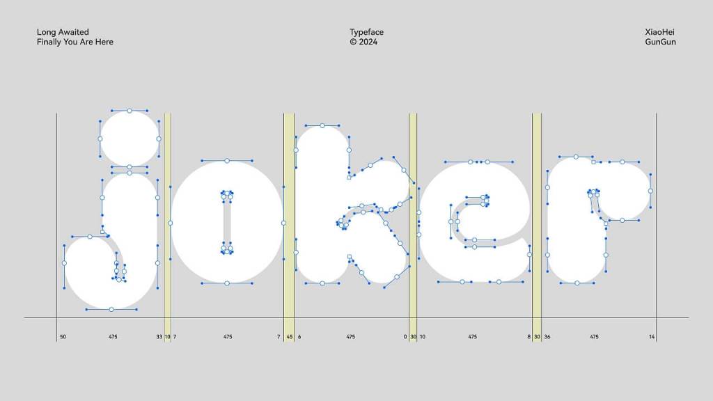 小黑滚滚体 GUNGUNTI