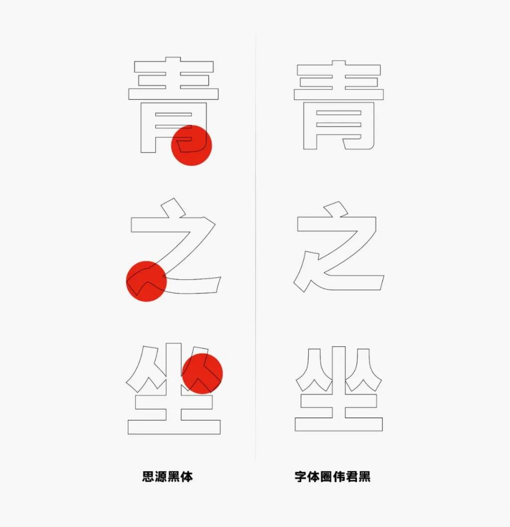 字体圈伟君黑